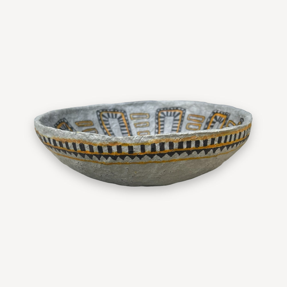 rough aborigine serving platter