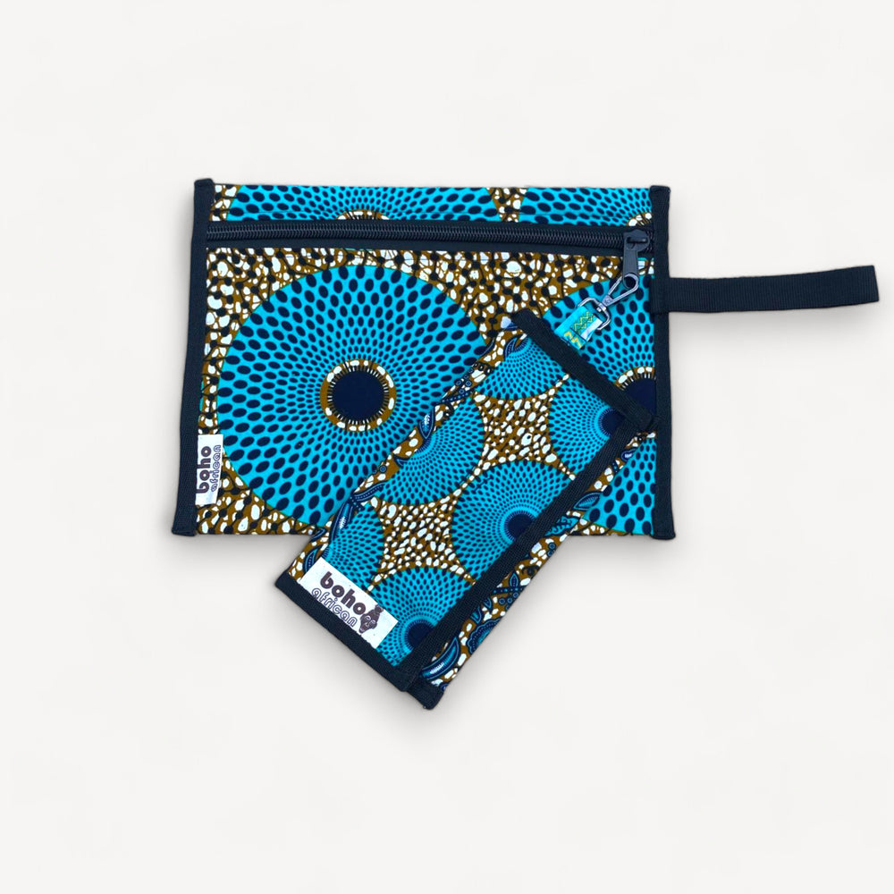 kente clutch&wallet set no:2